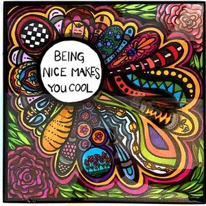 Cool person wall art